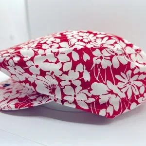 Burberry | Accessories | Burberry Floral Hat Nwt Redwhite  display picture 2